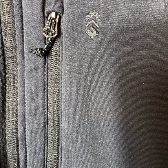 Free Country Men’s Full Zipper Fleece‎ Jacket Black XXL Pockets - Picture 3 of 5